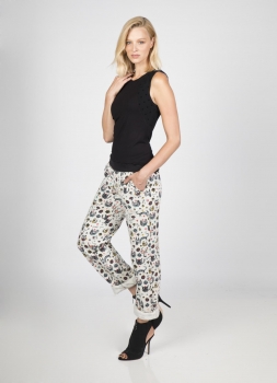 Sweathose für Damen mit Muster